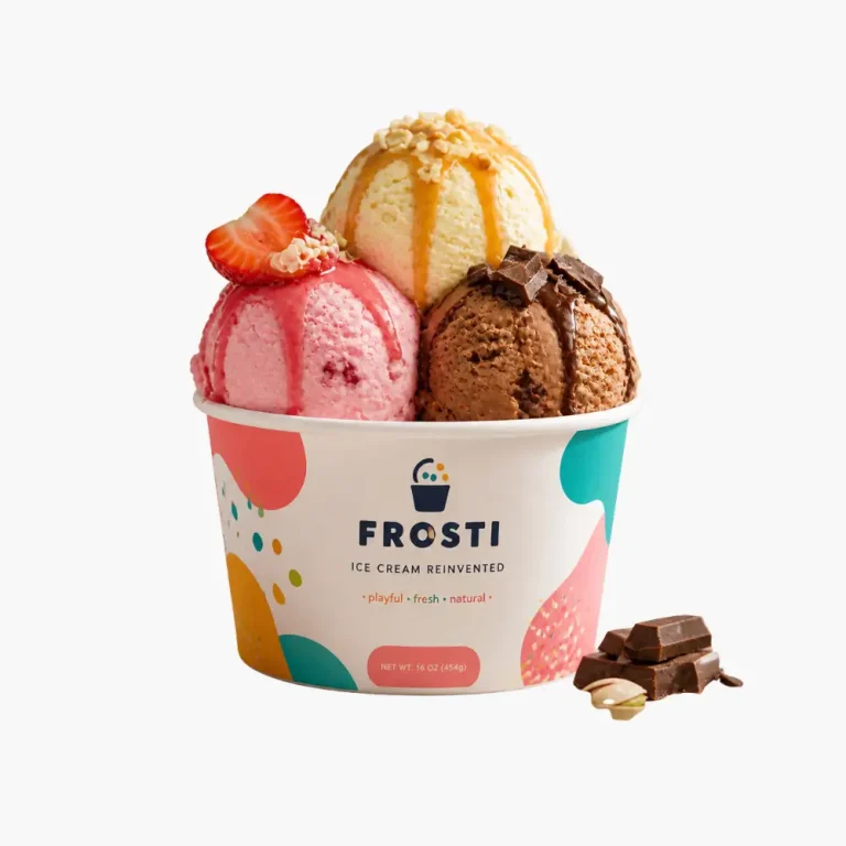 Premium Custom Printed Ice Cream Tubs with Lids